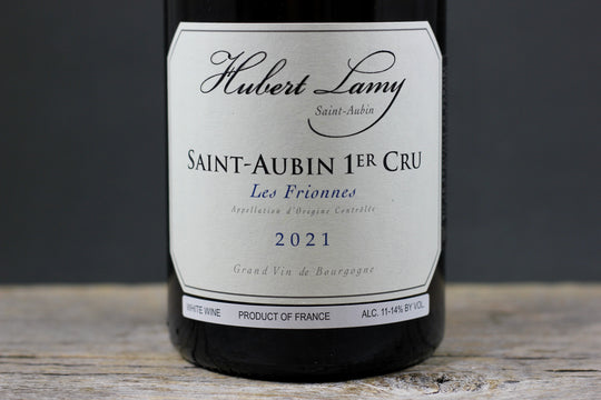 2021 Hubert Lamy Saint Aubin 1er Cru Les Frionnes Blanc