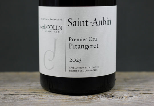 2023 Joseph Colin Saint Aubin 1er Cru Pitangeret