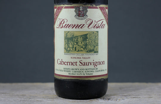 1980 Buena Vista Cabernet Sauvignon Special Selection