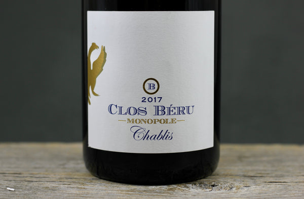 2017 Chateau de Béru Chablis Clos Béru