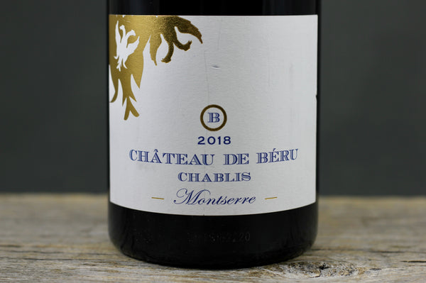 2018 Chateau de Béru Chablis Montserre