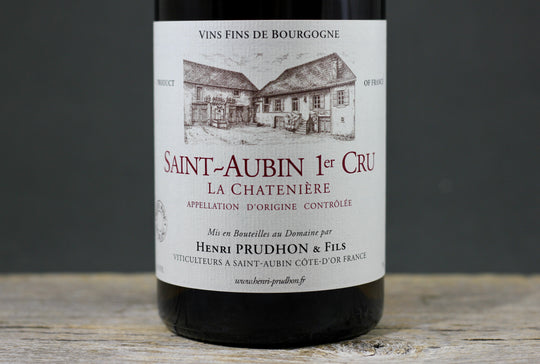 2022 Henri Prudhon Saint Aubin 1er Cru La Chateniere