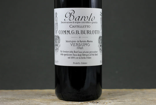 2021 G.B. Burlotto Barolo Castelletto