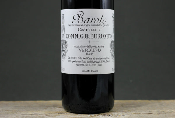 2021 G.B. Burlotto Barolo Castelletto