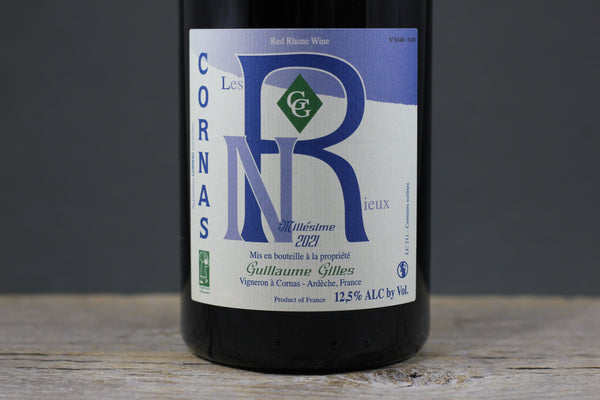 2021 Guillaume Gilles Cornas Nouvelle R Les Rieux 1.5L