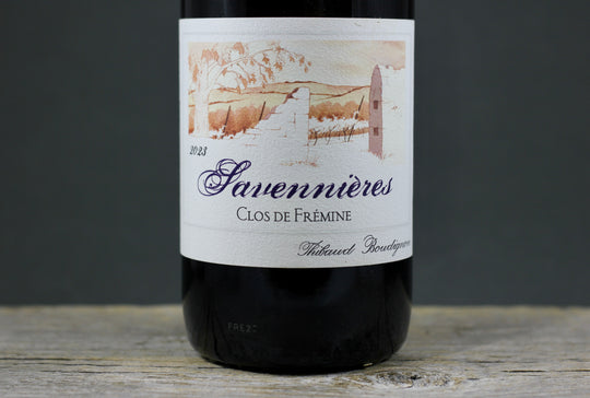 2023 Thibaud Boudignon Savennières Clos Fremine
