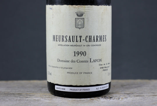 1990 Comtes Lafon Meursault 1er Cru Charmes