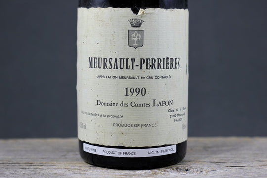 1990 Comtes Lafon Meursault 1er Cru Perrières