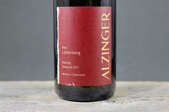 2017 Alzinger Liebenberg Riesling Smaragd