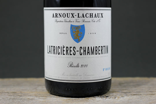 2018 Arnoux-Lachaux Latricières Chambertin