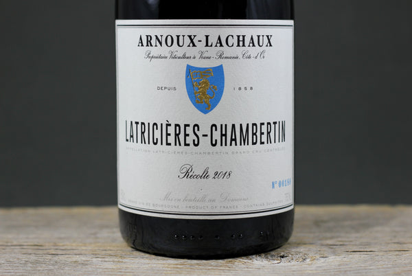 2018 Arnoux-Lachaux Latricières Chambertin