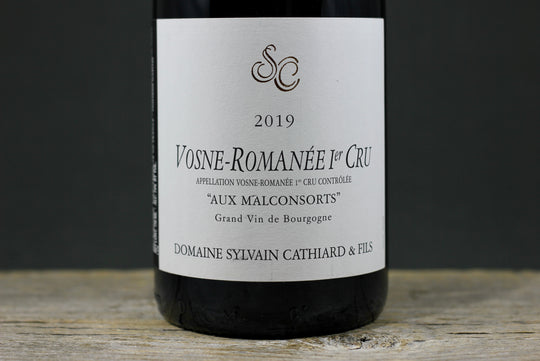 2019 Sylvain Cathiard Vosne Romanee 1er Cru Aux Malconsorts