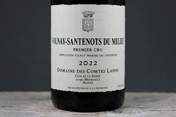 2022 Comtes Lafon Volnay 1er Cru Santenots du Milieu