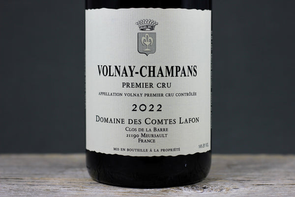 2022 Comtes Lafon Volnay 1er Cru Champans