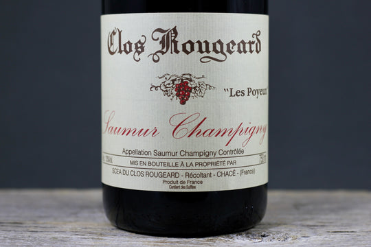 2019 Clos Rougeard Saumur Champigny Les Poyeux