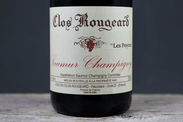 2019 Clos Rougeard Saumur Champigny Les Poyeux