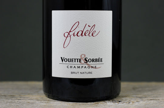 Vouette & Sorbée Fidèle Brut Nature Champagne (2021)
