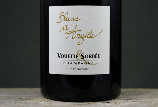 Vouette & Sorbée Blanc d'Argile Brut Nature Champagne (2022) 1.5L