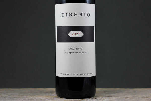 2021 Tiberio Archivio Montepulciano d'Abruzzo