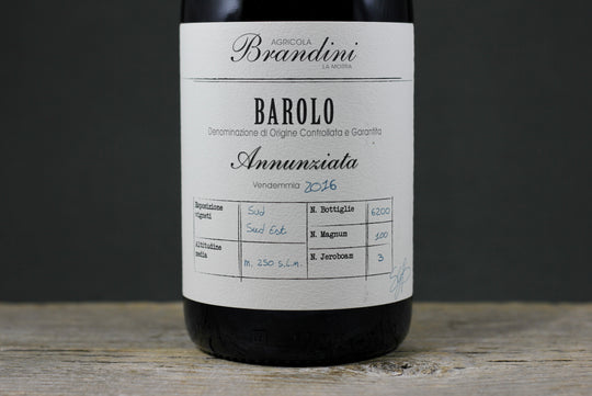 2016 Brandini Barolo Annunziata