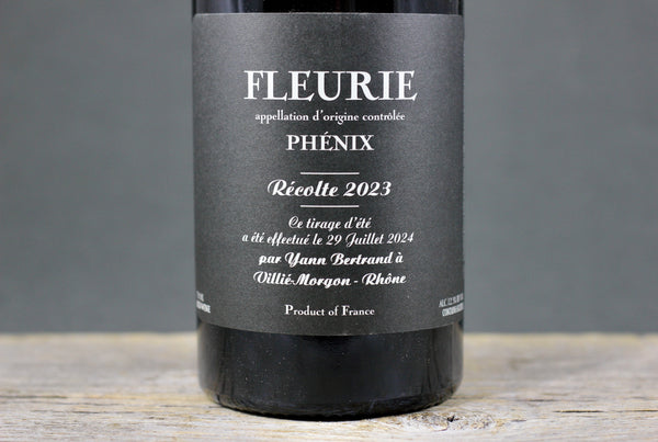 2023 Yann Bertrand Fleurie Phenix
