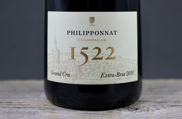 2018 Philipponnat Cuvée 1522 Grand Cru Brut Champagne