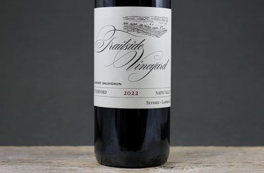 2022 Trailside Trailside Vineyard Rutherford Cabernet Sauvignon