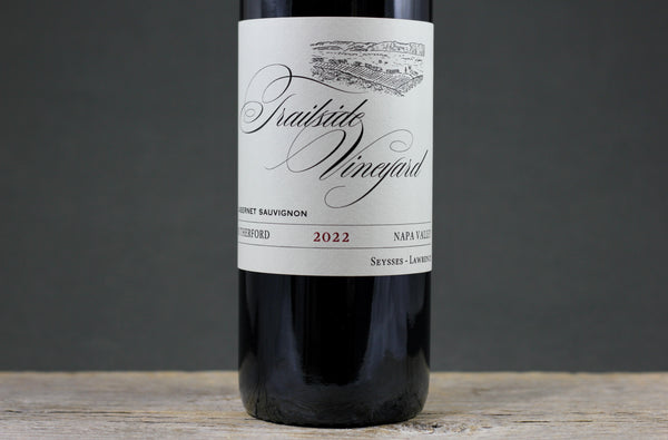 2022 Trailside Trailside Vineyard Rutherford Cabernet Sauvignon