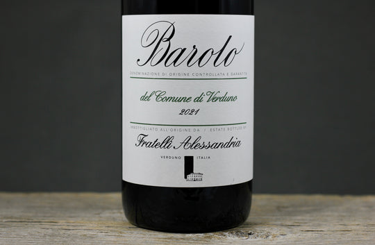 2021 Fratelli Alessandria Barolo del Comune di Verduno