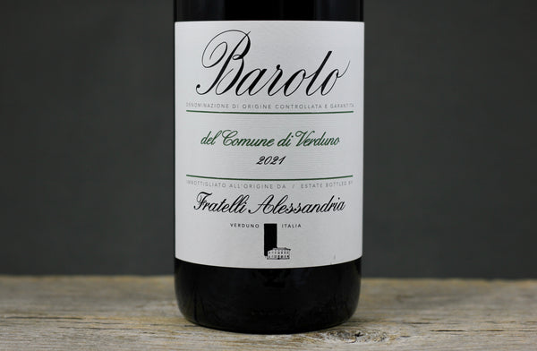 2021 Fratelli Alessandria Barolo del Comune di Verduno