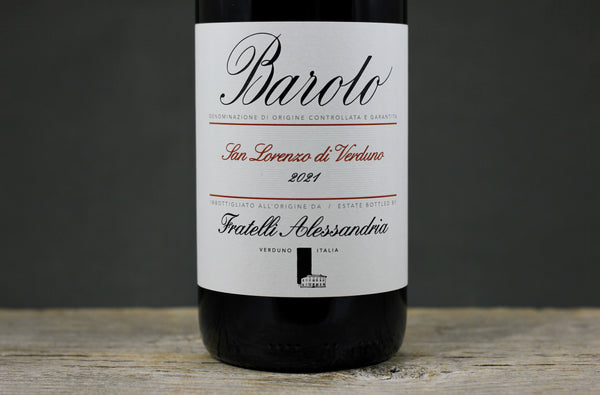 2021 Fratelli Alessandria Barolo San Lorenzo di Verduno