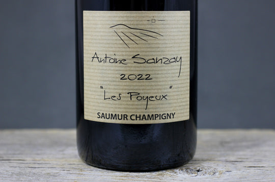 2022 Antoine Sanzay Saumur Champigny Les Poyeux