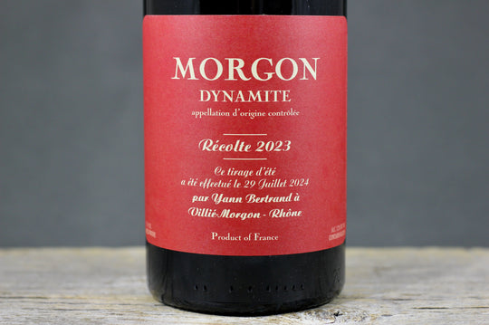 2023 Bertrand Morgon "Dynamite"