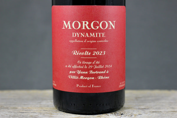 2023 Bertrand Morgon "Dynamite"