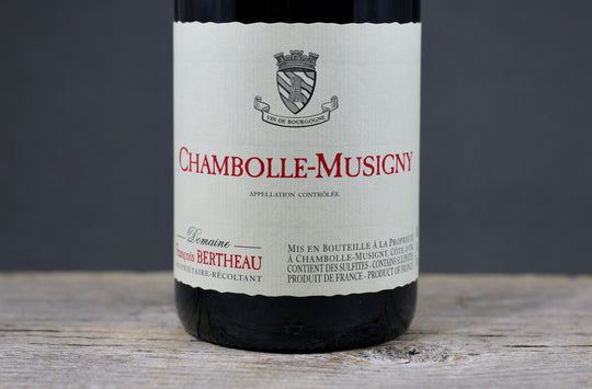 2022 Francois Bertheau Chambolle Musigny