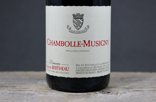 2022 Francois Bertheau Chambolle Musigny