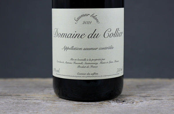 2021 Domaine du Collier Saumur Blanc