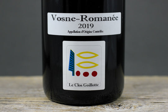 2019 Prieuré Roch Vosne Romanee  Le Clos Goillotte (Monopole)
