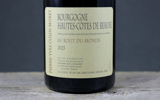 2023 Pierre-Yves Colin-Morey Hautes Côtes de Beaune Blanc Au Bout du Monde