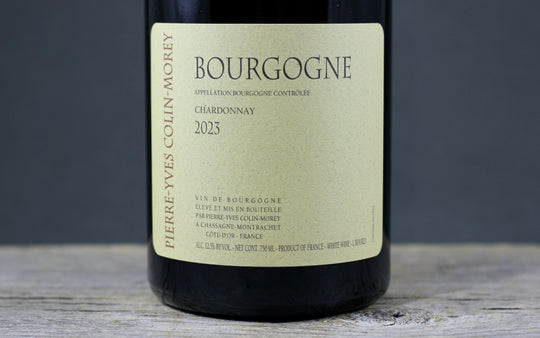 2023 Pierre-Yves Colin-Morey Bourgogne Blanc