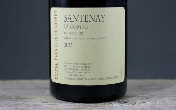2023 Pierre-Yves Colin-Morey Santenay 1er Cru La Comme
