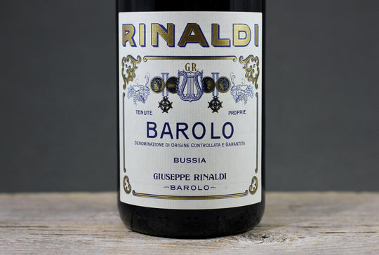 2021 Giuseppe Rinaldi Barolo Bussia