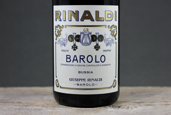 2021 Giuseppe Rinaldi Barolo Bussia