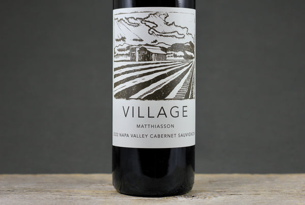 2022 Matthiasson Village Napa Valley Cabernet Sauvignon