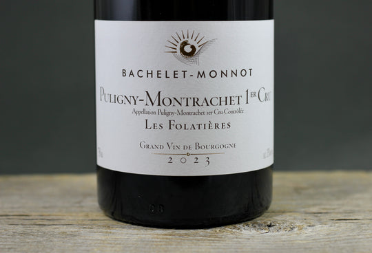 2023 Bachelet-Monnot Puligny Montrachet 1er Cru Folatières