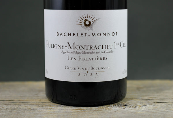 2023 Bachelet-Monnot Puligny Montrachet 1er Cru Folatières