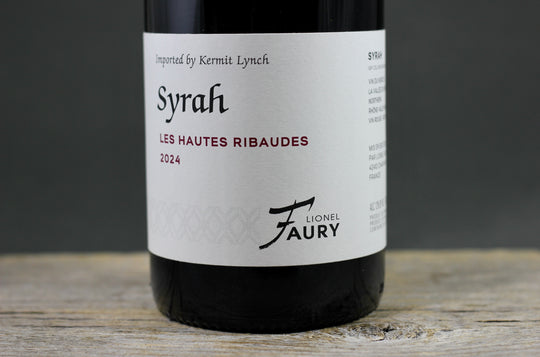 2024 Lionel Faury Les Hautes Ribaudes Syrah