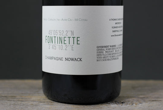 Flavien Nowack La Fontinette Extra Brut Champagne (2020)