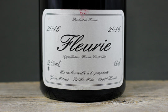 2016 Yvon Métras Fleurie Vieilles Vignes 1.5L