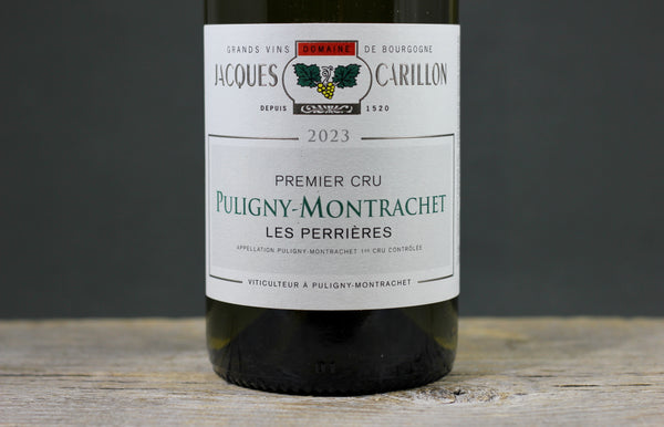 2023 Jacques Carillon Puligny Montrachet 1er Cru Les Perrieres